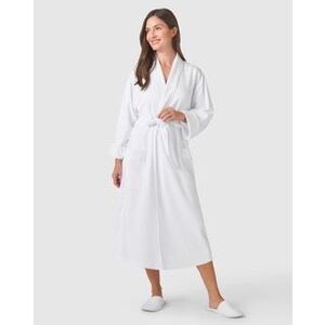 Concier Guest Spa Belted White Terry Robe NEW NWT